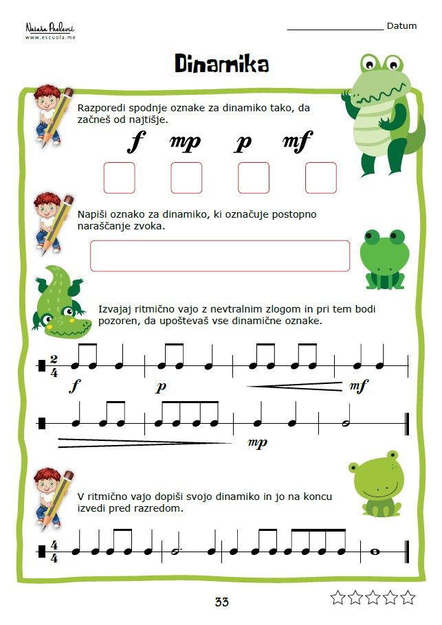 Glasbena teorija, Delovni zvezek 2 - Image 4