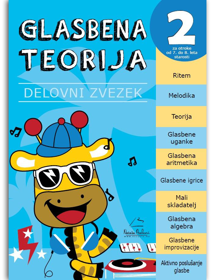 Glasbena teorija, Delovni zvezek 2